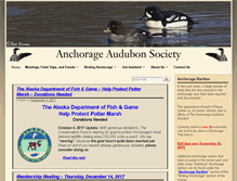 Tablet Screenshot of anchorageaudubon.org